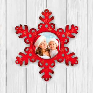 Moldura Floco de Neve