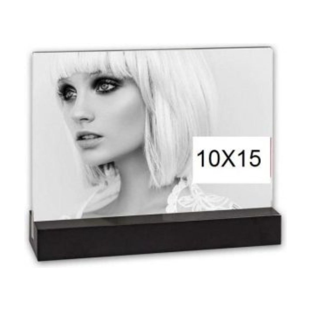 Moldura Dresda Preta Horizontal